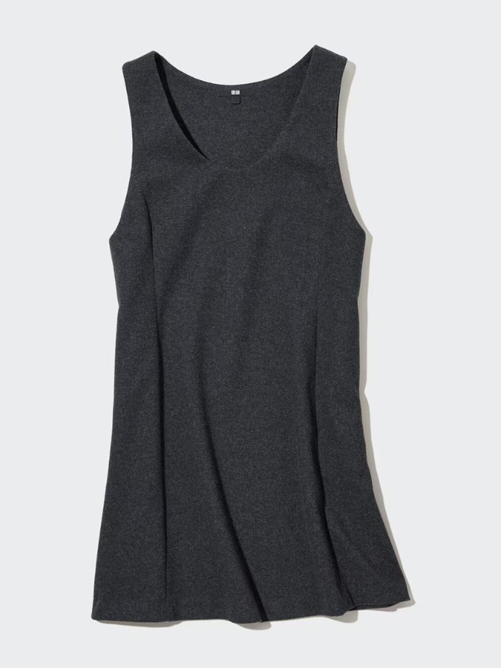Uniqlo Brushed Jersey U Neck Jumper Skirt NWT